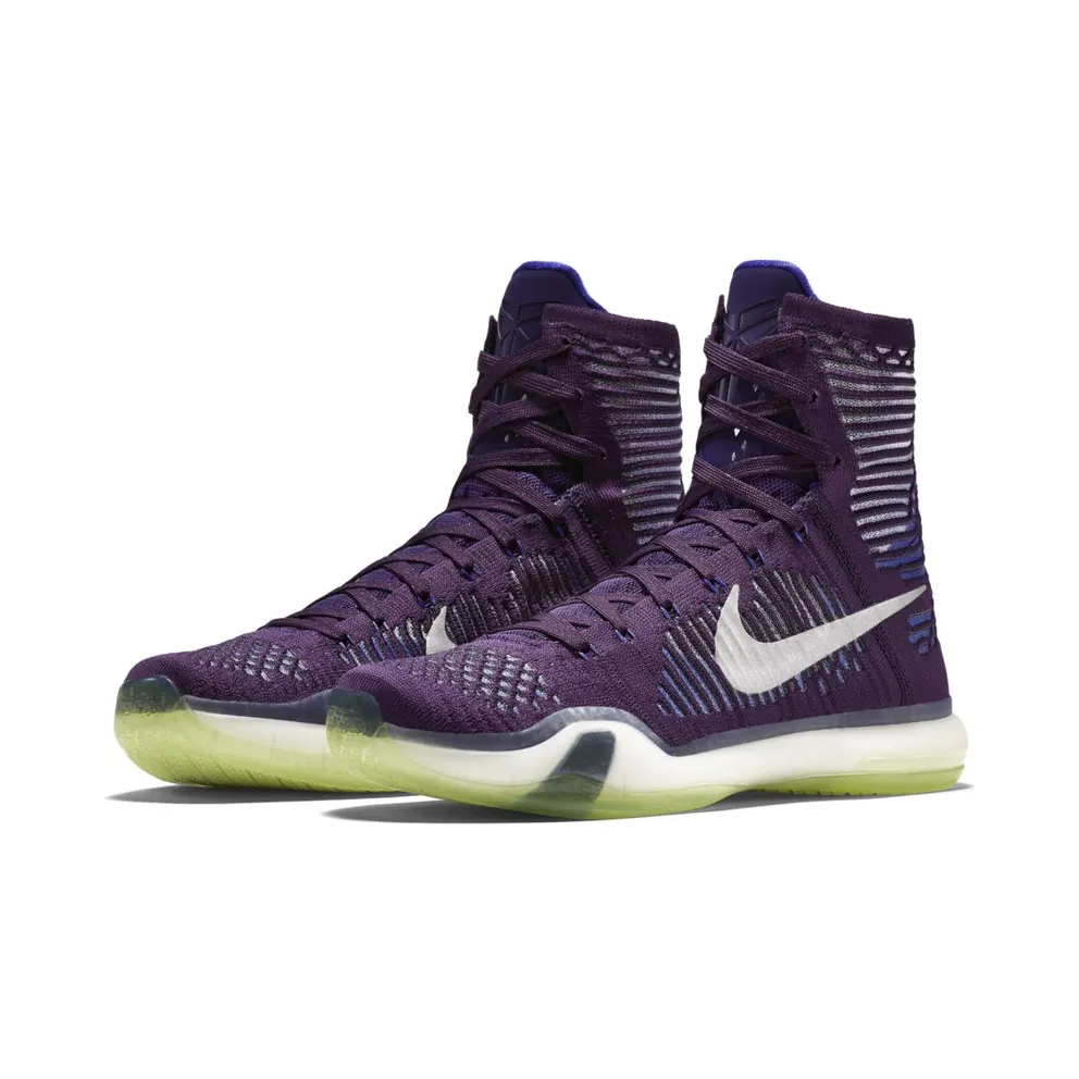 Nike Kobe 10 Elite Elite High Team Pack Ink/Persian Violet-Reflect Silver (718763-505)