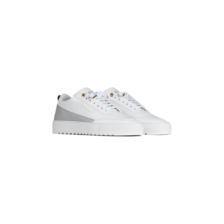 Mason Garments Torino Leather/Stamp White/Cement (FW20-12B)