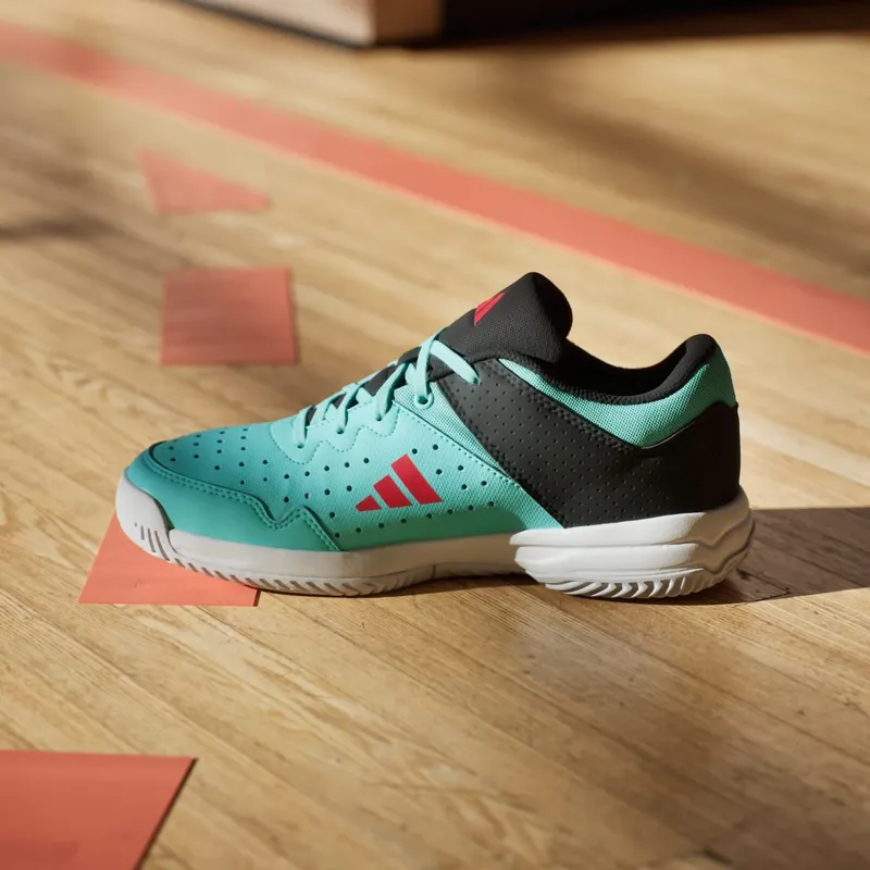 Adidas Court Stabil Flash Aqua / Core Black / Cloud White (JR9581)