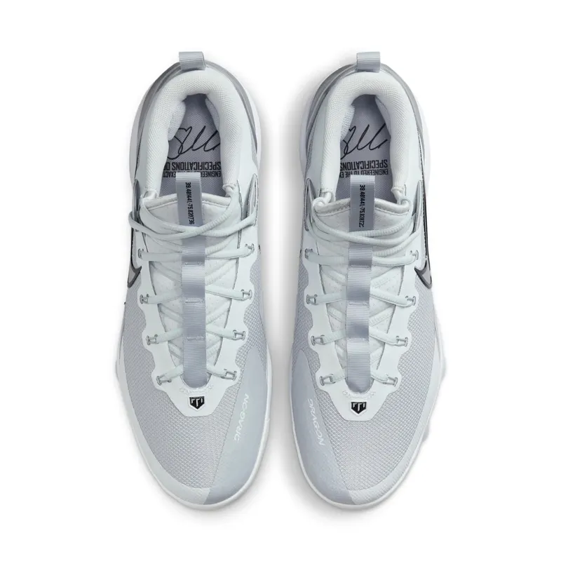 Nike Force Trout 9 Elite MCS Pure Platinum Wolf Grey White Metallic Silver (FZ0884-002)