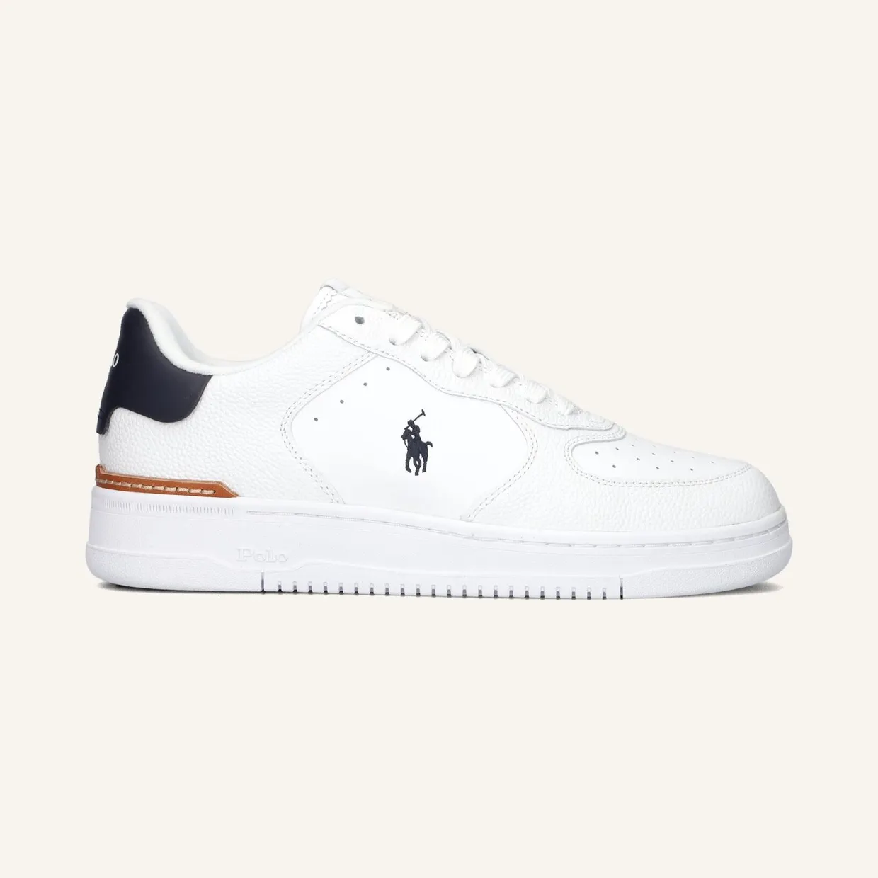 Polo Ralph Lauren White / Navy (809891791-004) (5)