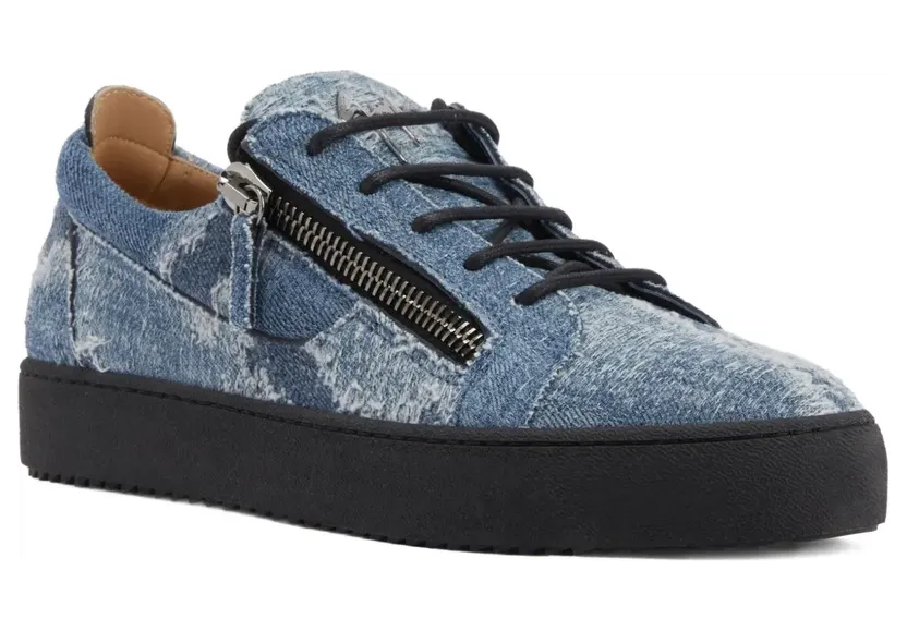 Giuseppe Zanotti Frankie sneakers – Blauw (RU50004001)