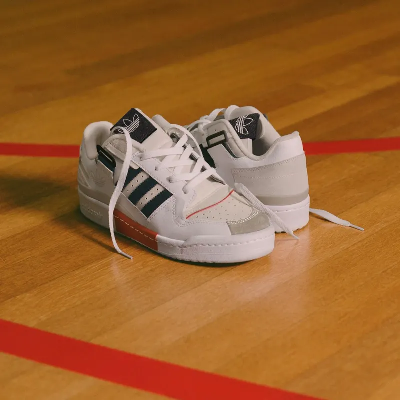adidas Forum Exhibit Low Cloud White / Core Black / Vivid Red (GZ0937)