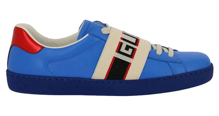 Gucci Ace Blue Stripe (523469 0FIV0 4365)