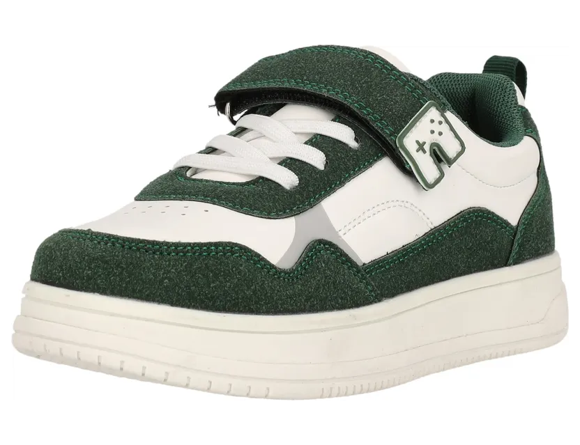 Zigzag sneaker Grijs / Donkergroen / Wit (Z242052-3175)