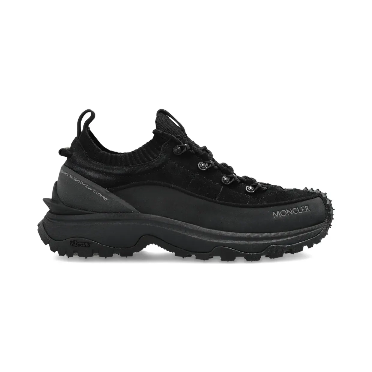 Moncler met gebreid vlak “Black” (L109B4M00120M8446)