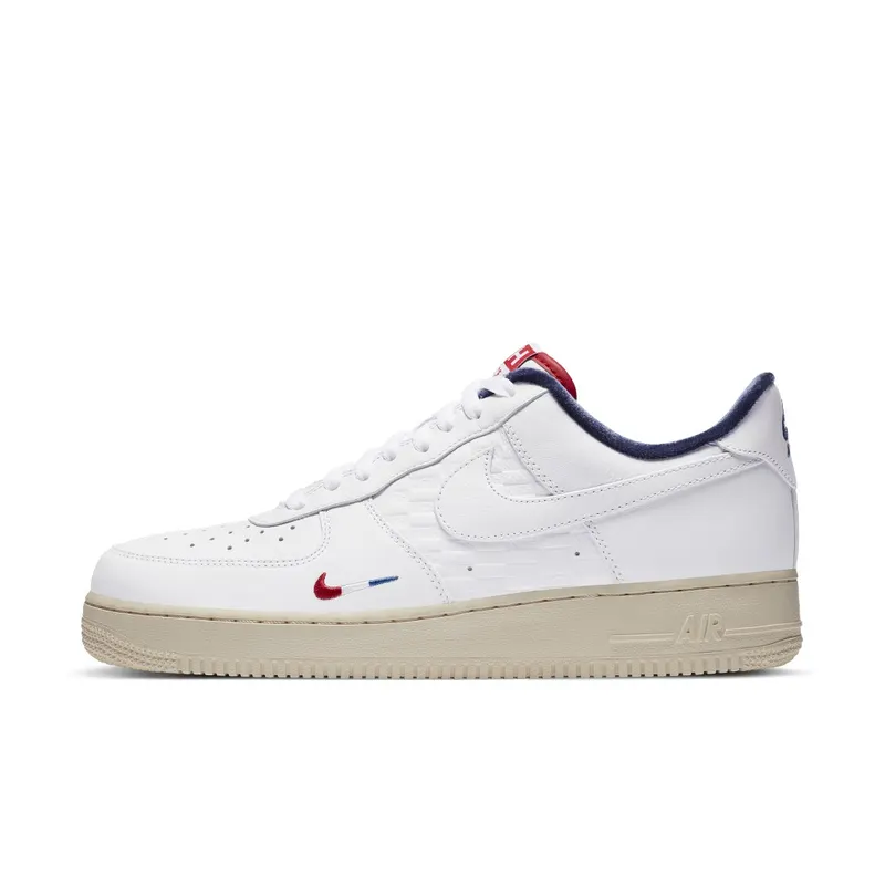 Nike Air Force 1 Low Kith Paris – “White / Red-navy” (CZ7927-100)
