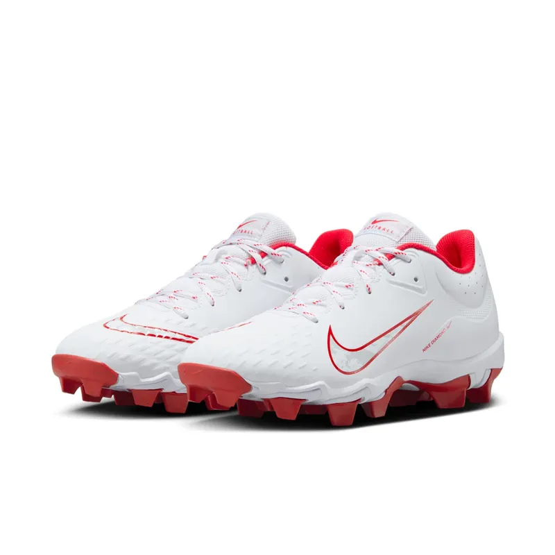 Nike Hyperdiamond 4 Keystone White Pure Platinum University Red (FZ0920-104)