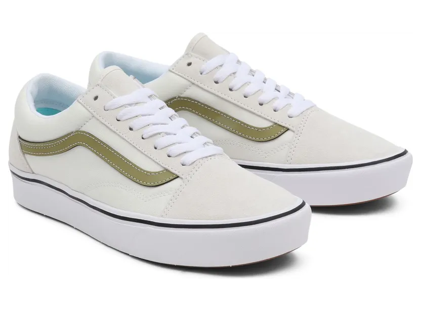 VANS Basics Comfycush Old Skool Schoenen Wit (VN0A5DYCB1N)