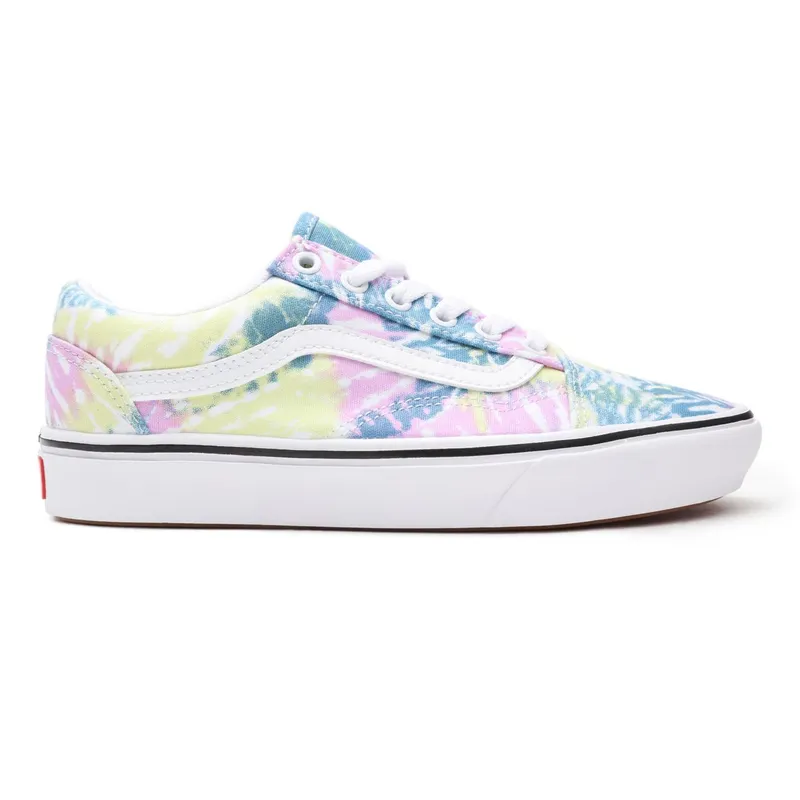 VANS Tie Dye Comfycush Old Skool Shoes Multicolour (VN0A3WMA49L)