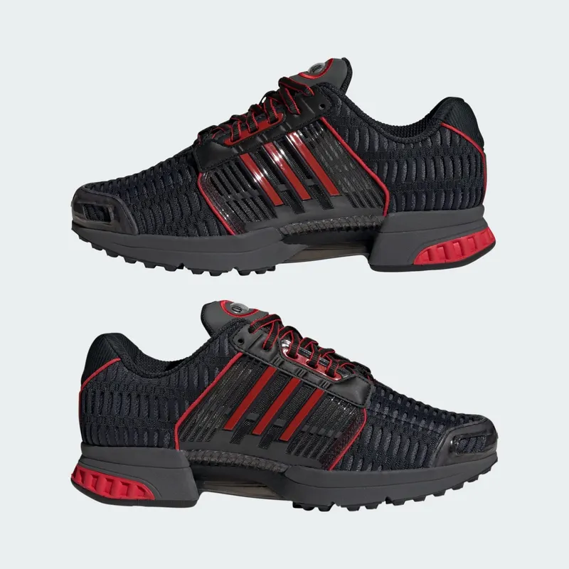 Adidas CLIMACOOL 1 Shoes Core Black / Better Scarlet / Grey Six (JR3690)