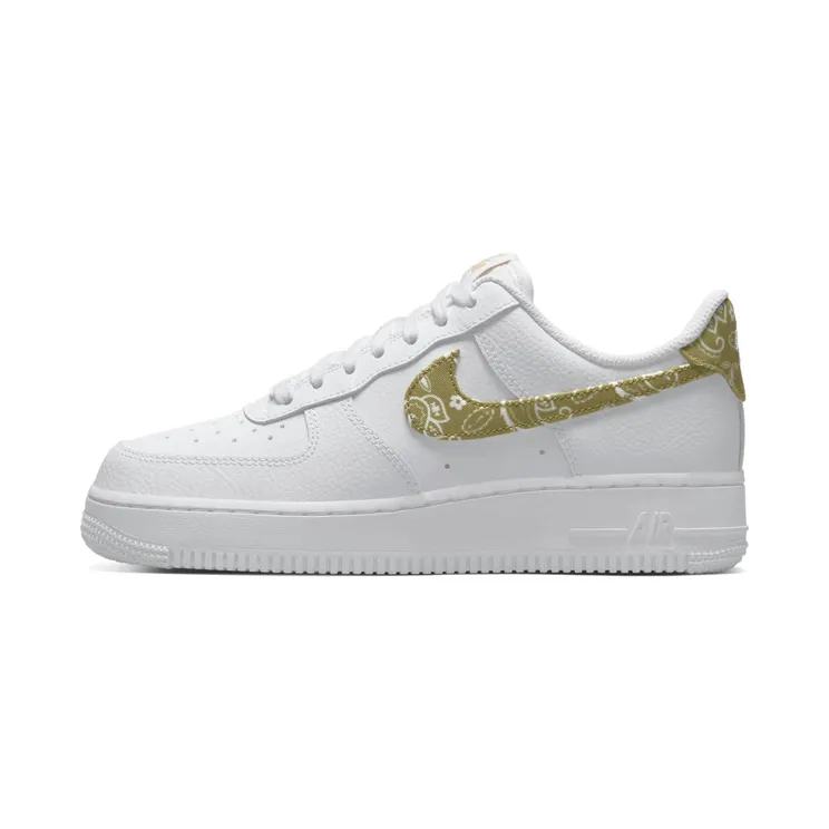 Nike Air Force 1 Low Olive Paisley – “White / Barley” (DJ9942-101)
