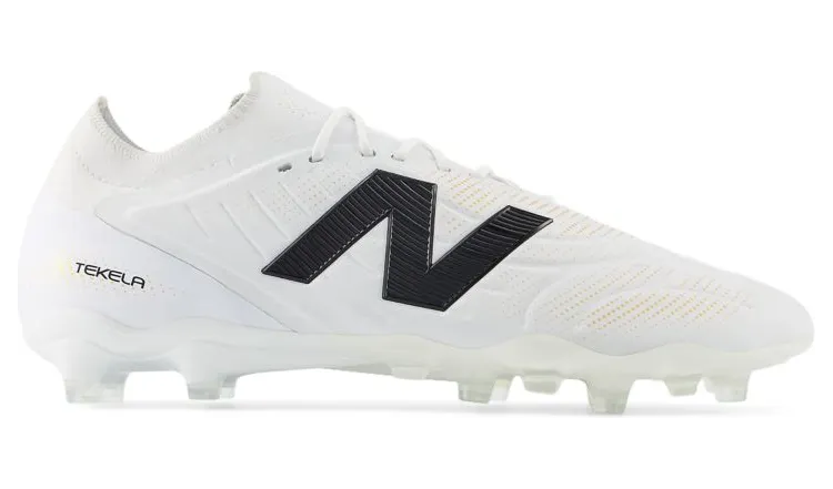New Balance Tekela Elite Low Laced FG v5 White Black Gold (ST1FLWG5)