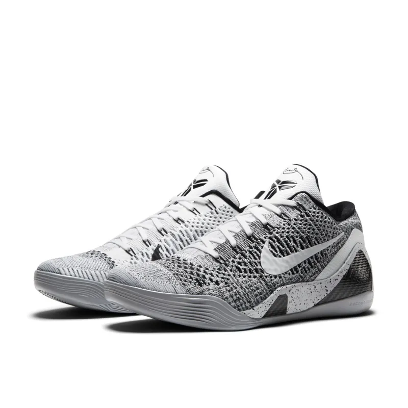 Nike Kobe 9 Elite Low Beethoven White/Black-Wolf Grey (639045-101)