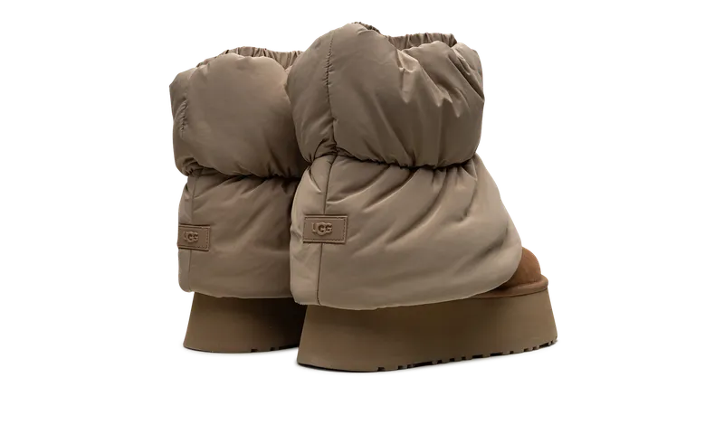 Ugg Classic Mini Dipper Puffer Boot “Amphora Chestnut” (1158275-AHS)
