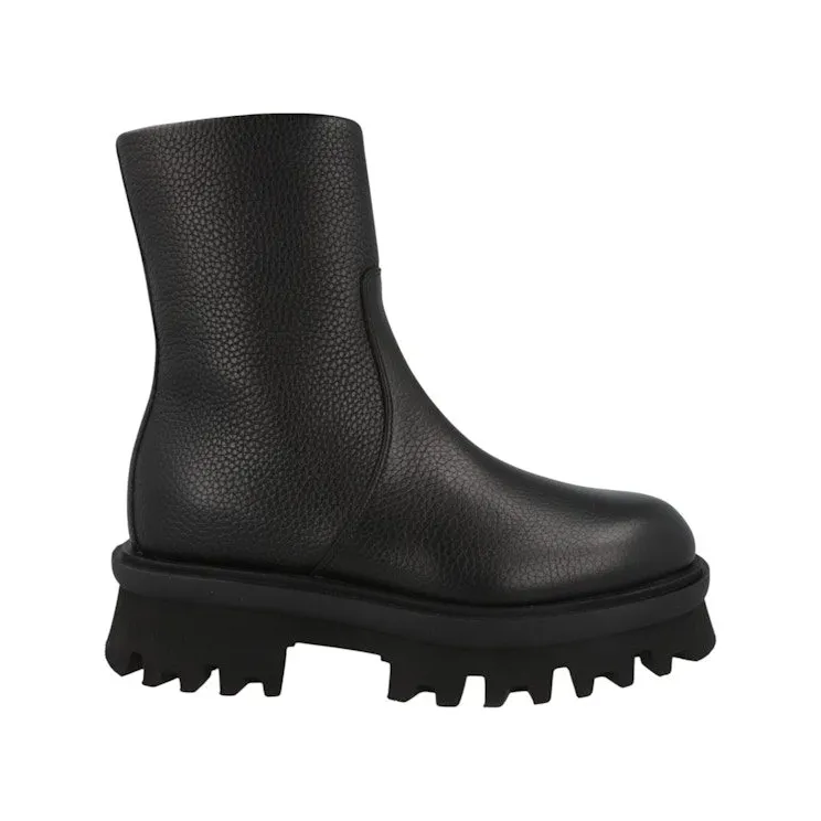 Ferragamo Klem Combat Boots Black (01G194-763853-M)