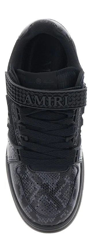 Amiri Python-embossed MA Skyline “Black” (AMSNSN1094 001) (3)