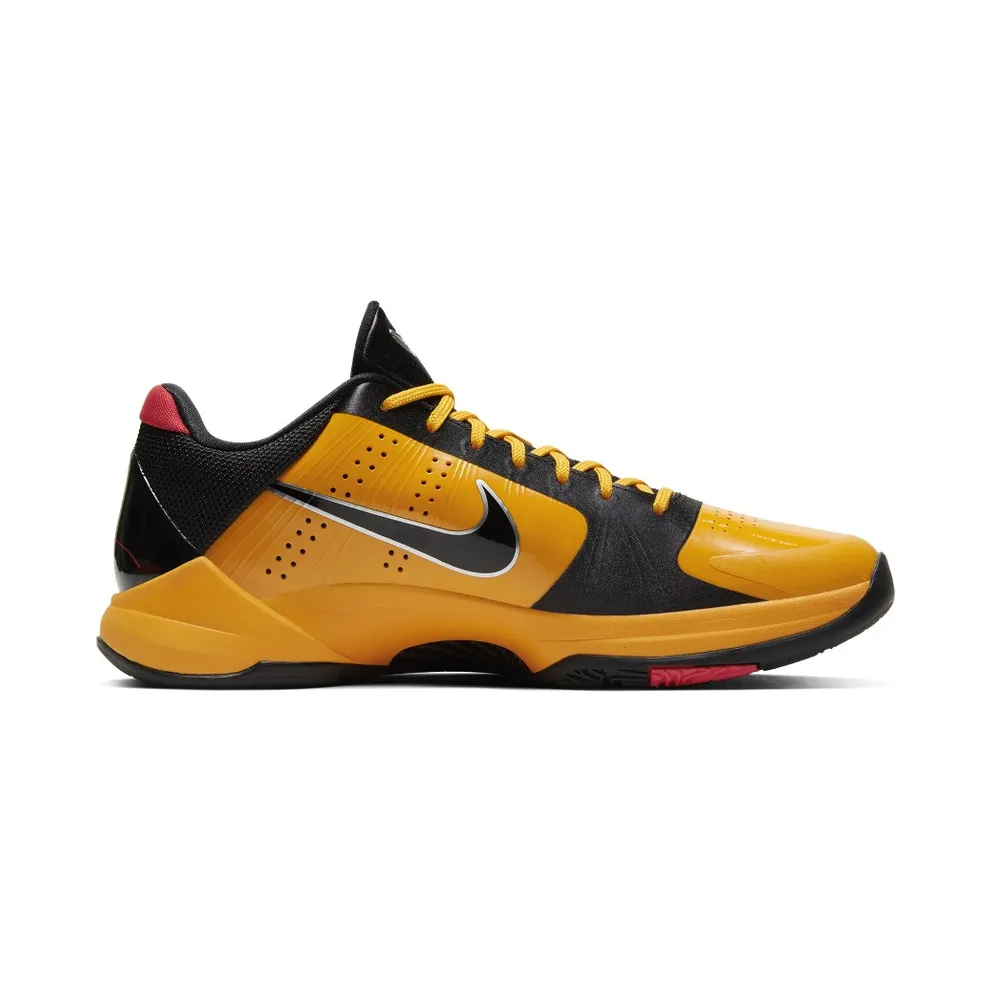 Nike Kobe 5 Protro Bruce Lee Del Sol/Metallic Silver-Comet Red-Black (CD4991-700)