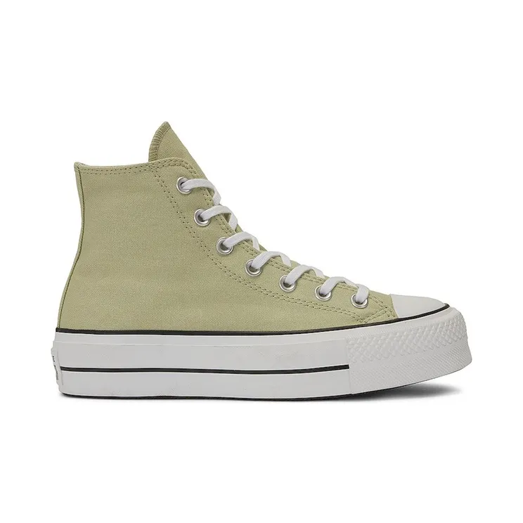 Converse Chuck Taylor All Star Lift Platform Seasonal Color Olive Aura White (A03386F)