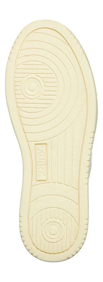 Autry Medalist Low Leather / Suede White / Amethyst (AULWLS48) (5)