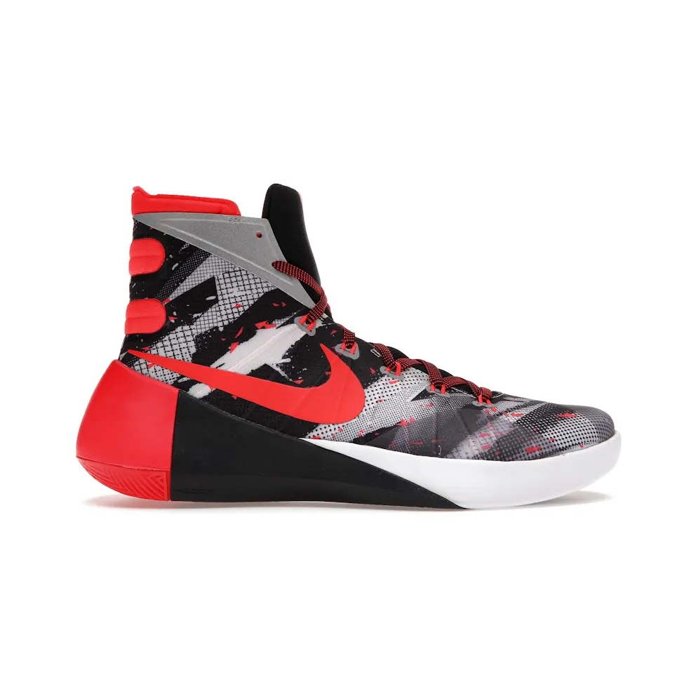 Nike Hyperdunk 2015 White Bright Crimson Black (749567-160)