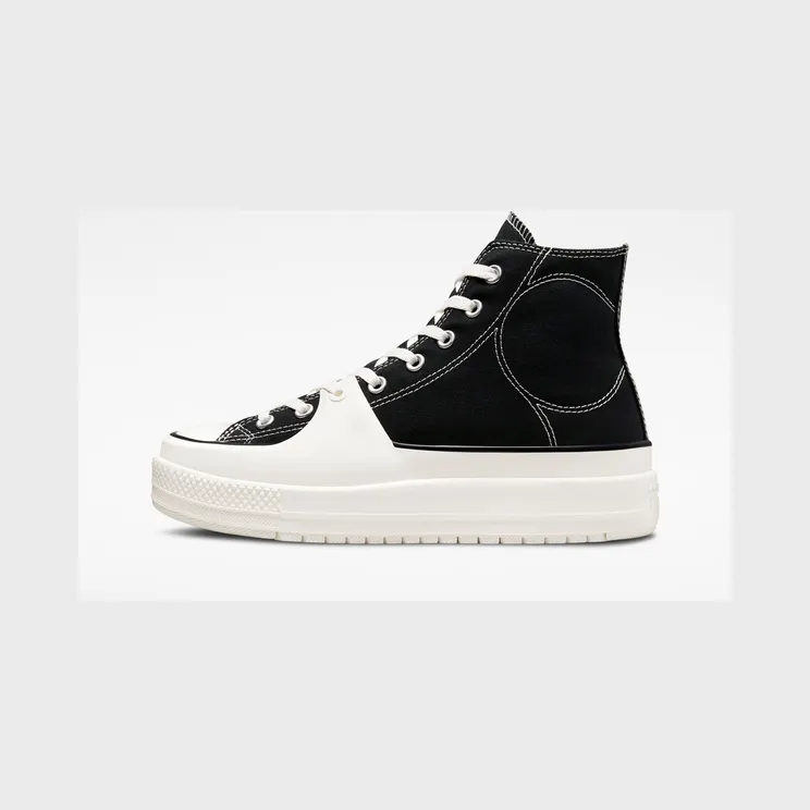 Converse Chuck Taylor All Star Construct “Black / Vintage White / Egret” (A05094C)