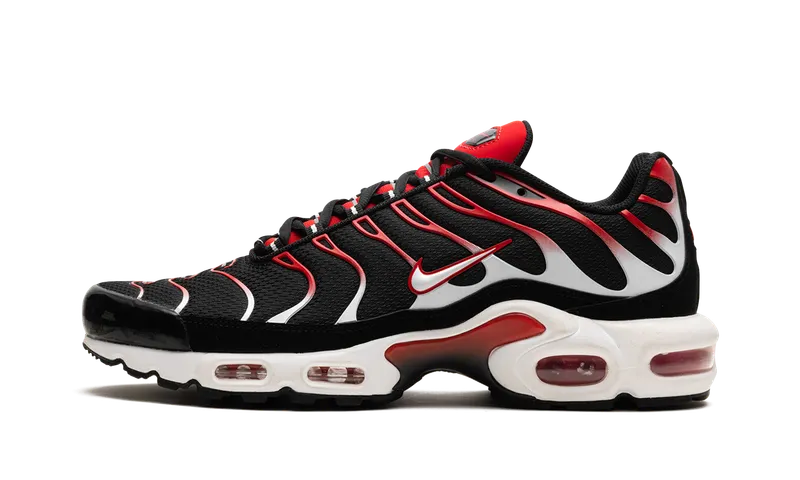 Nike Air Max Plus “Black White University Red” (DM0032-004)
