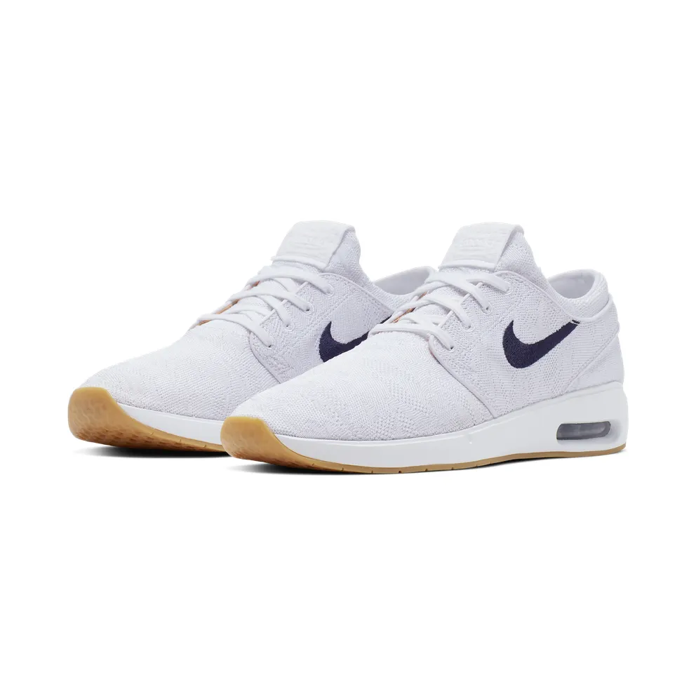 Nike SB Air Max Janoski 2 White/Celestial Gold White/Celestial Gold-Gum Light Brown-Obsidian (AQ7477-102)
