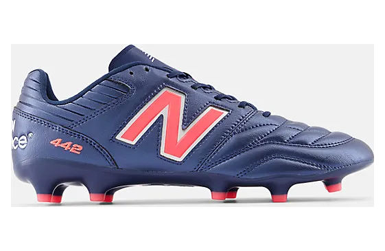 New Balance 442 Pro FG v2 Navy Silver Energy Red (MS41FMP2)