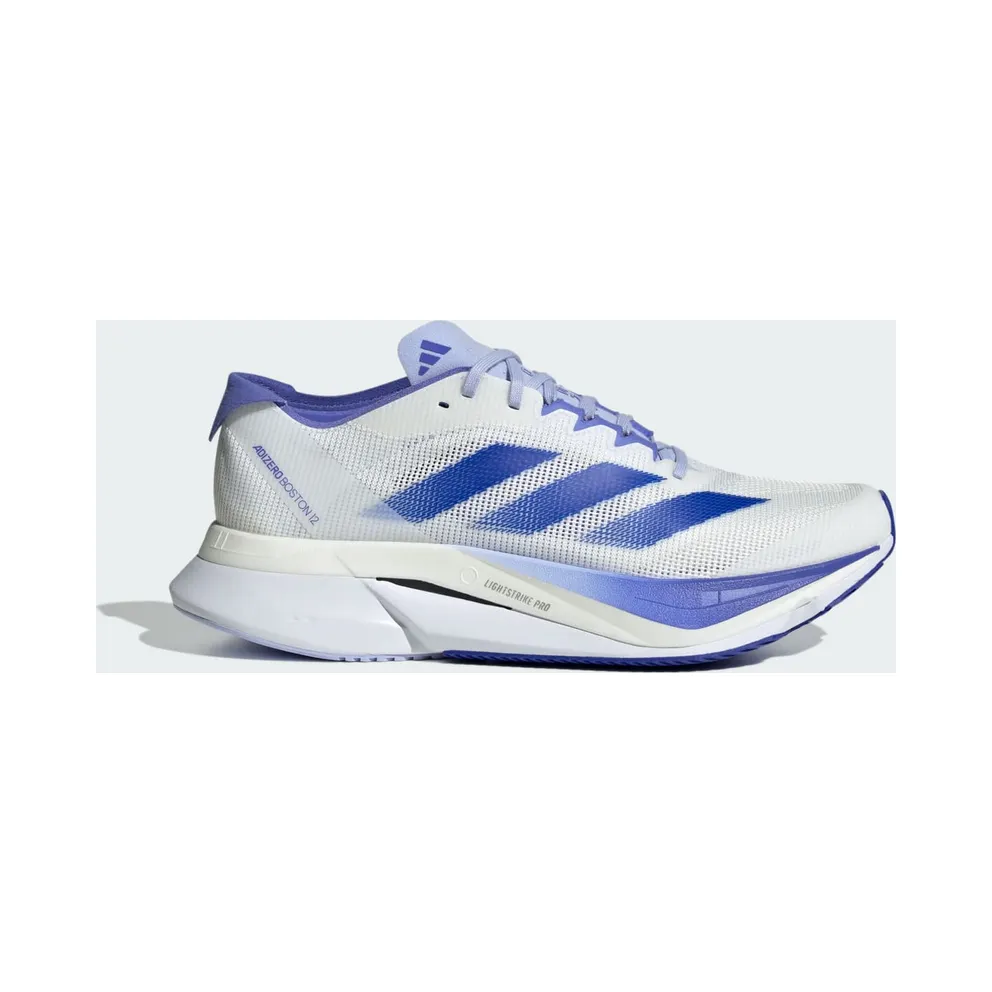 Adidas Adizero Boston 12 Cloud White / Lucid Blue / Cobalt Blue (JI4479)