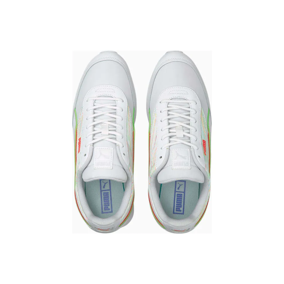 Puma Future Rider Double Spectra White/Green (382740-01)