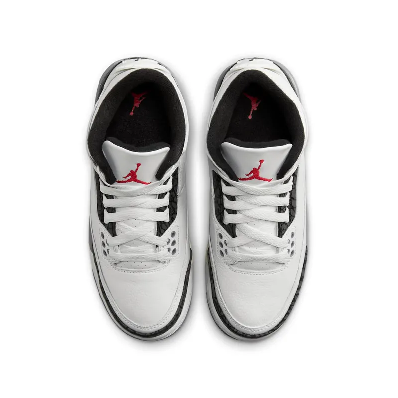 Air Jordan 3 Retro “Cement Grey” (GS) (DM0967-106)