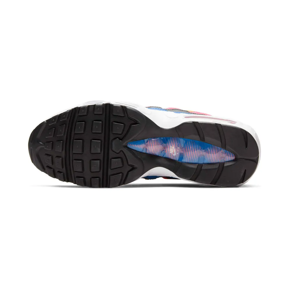 Nike Air Max 95 Multicolor Suede Yellow/Blue-Pink (CZ9170-700)