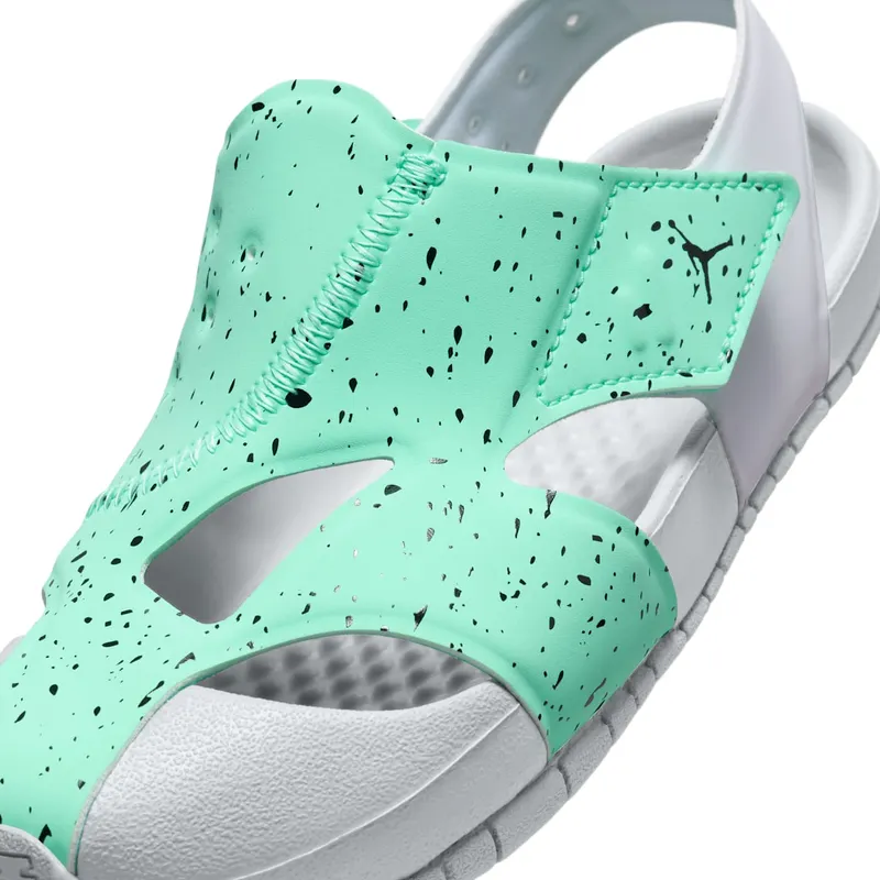 Jordan Flare Green Glow Wolf Grey White Black (CI7849-302)