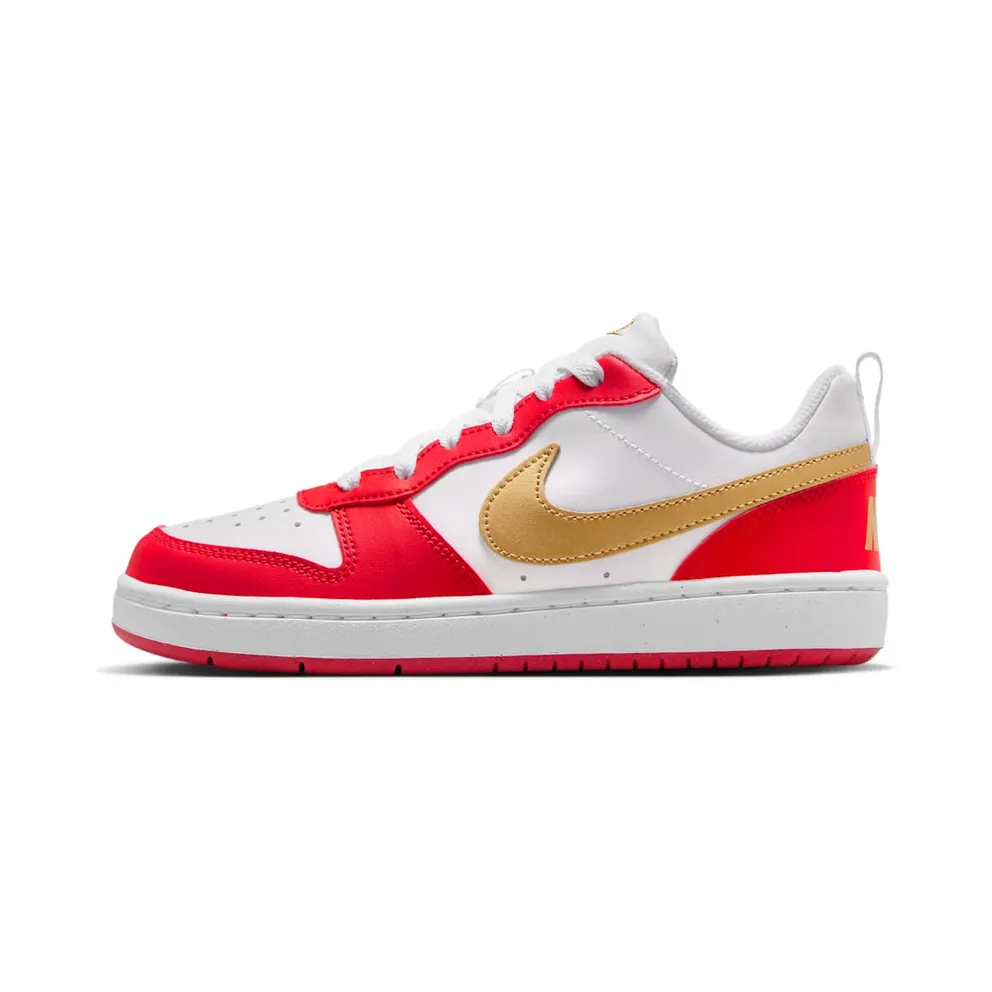 Nike Court Borough Low Recraft White University Red Gold (DV5456-137)