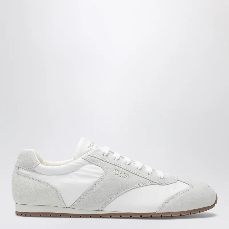 White fabric and suede Sneakers 2EE465G000D7R/S_PRADA-F0009_604-11