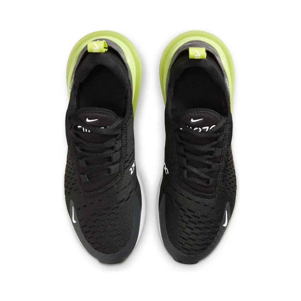 Nike AIR MAX 270 GS “LIGHT LEMON TWIST BLACK ANTHRACITE WHITE (GS)” (943345-704)