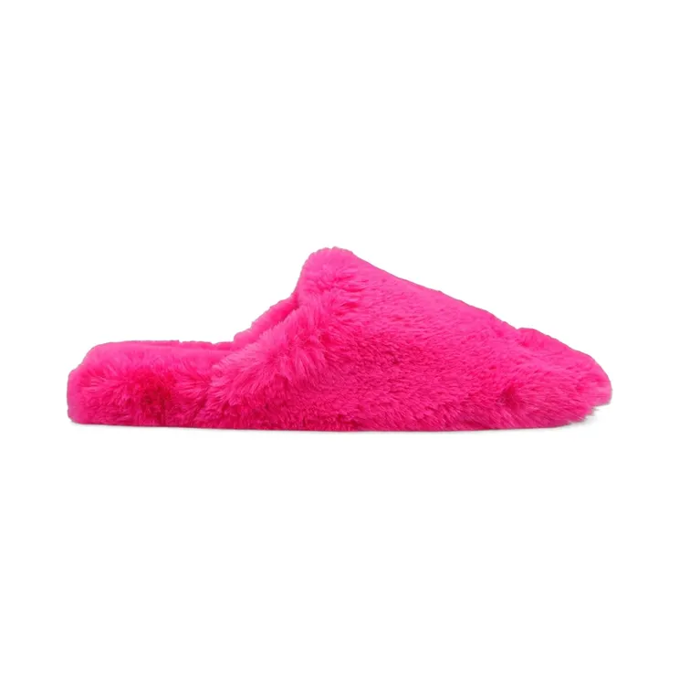 Balenciaga Teddy Mule Pink Soft Fake Fur (713785 W12B0 5000)