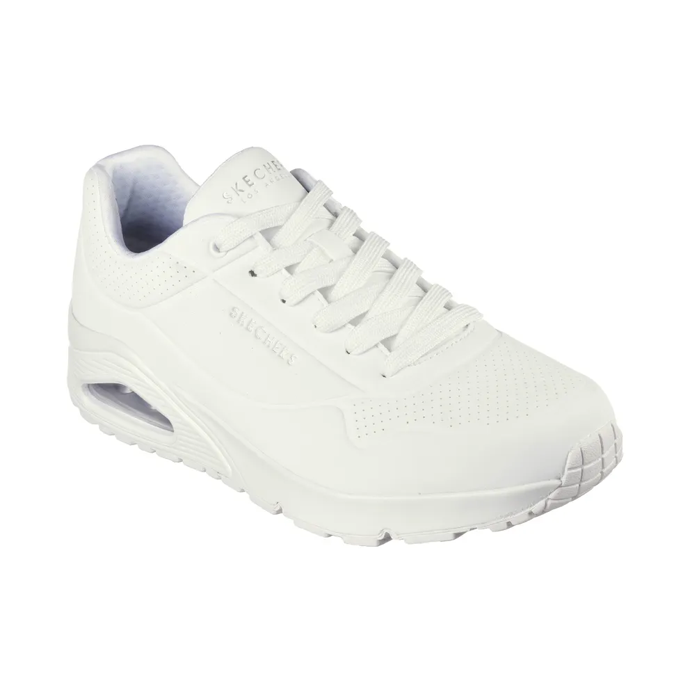 Skechers Uno – Stand On Air – White – “White” (52458 W)