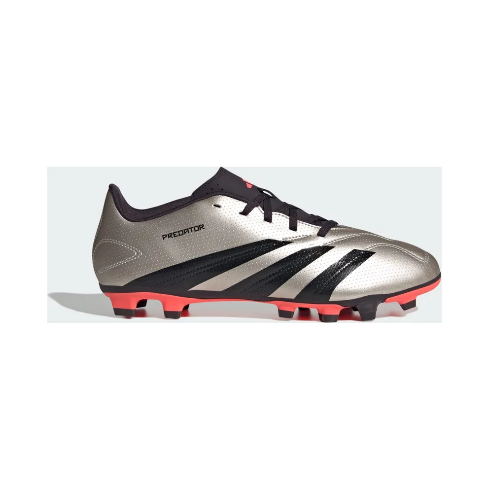 adidas Predator Club Multi-Ground Platinum Metallic Aurora Black Turbo (IF6341)