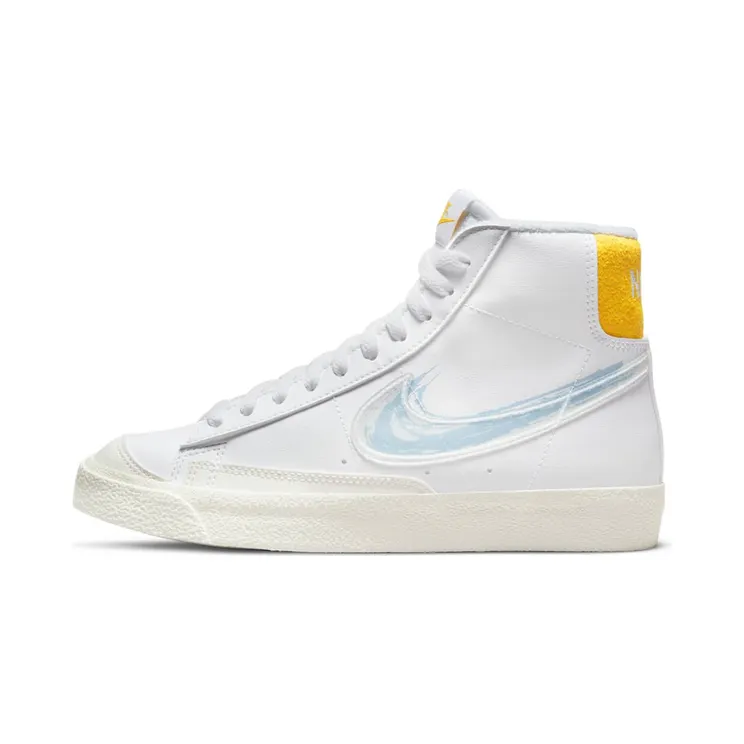 Nike Blazer Mid ’77 “White / Solar Flare / Sail / Royal Tint” (DX3070-100)