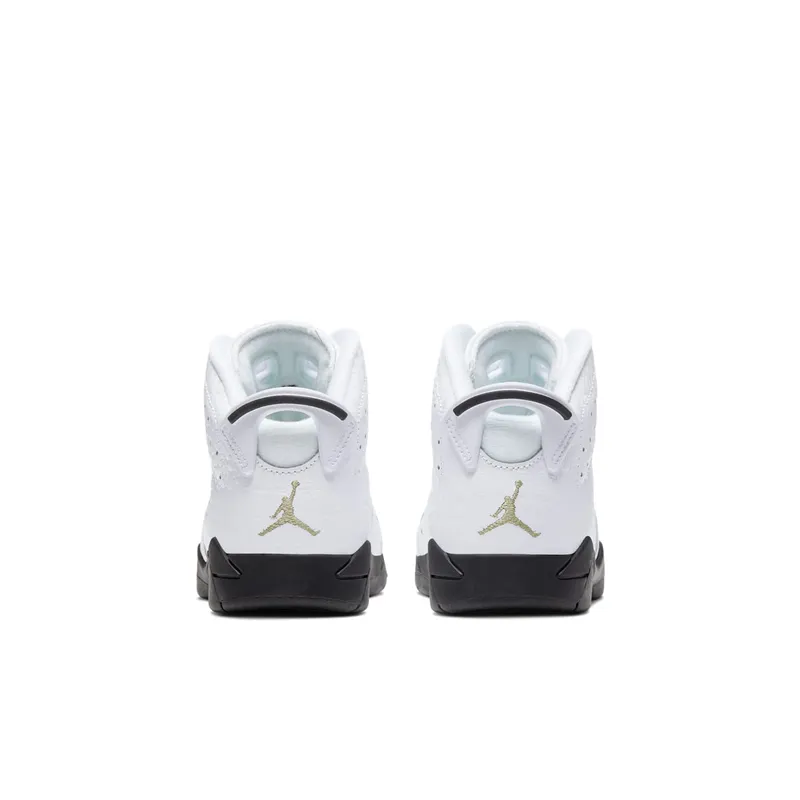 Jordan 6 Retro Alligator (PS) Neutral Grey/Black-White (384666-110)