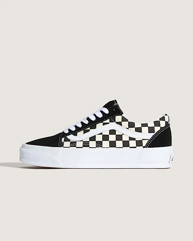 Vans Old Skool 36 LX Checkerboard White Black (VN000CQD2BO)