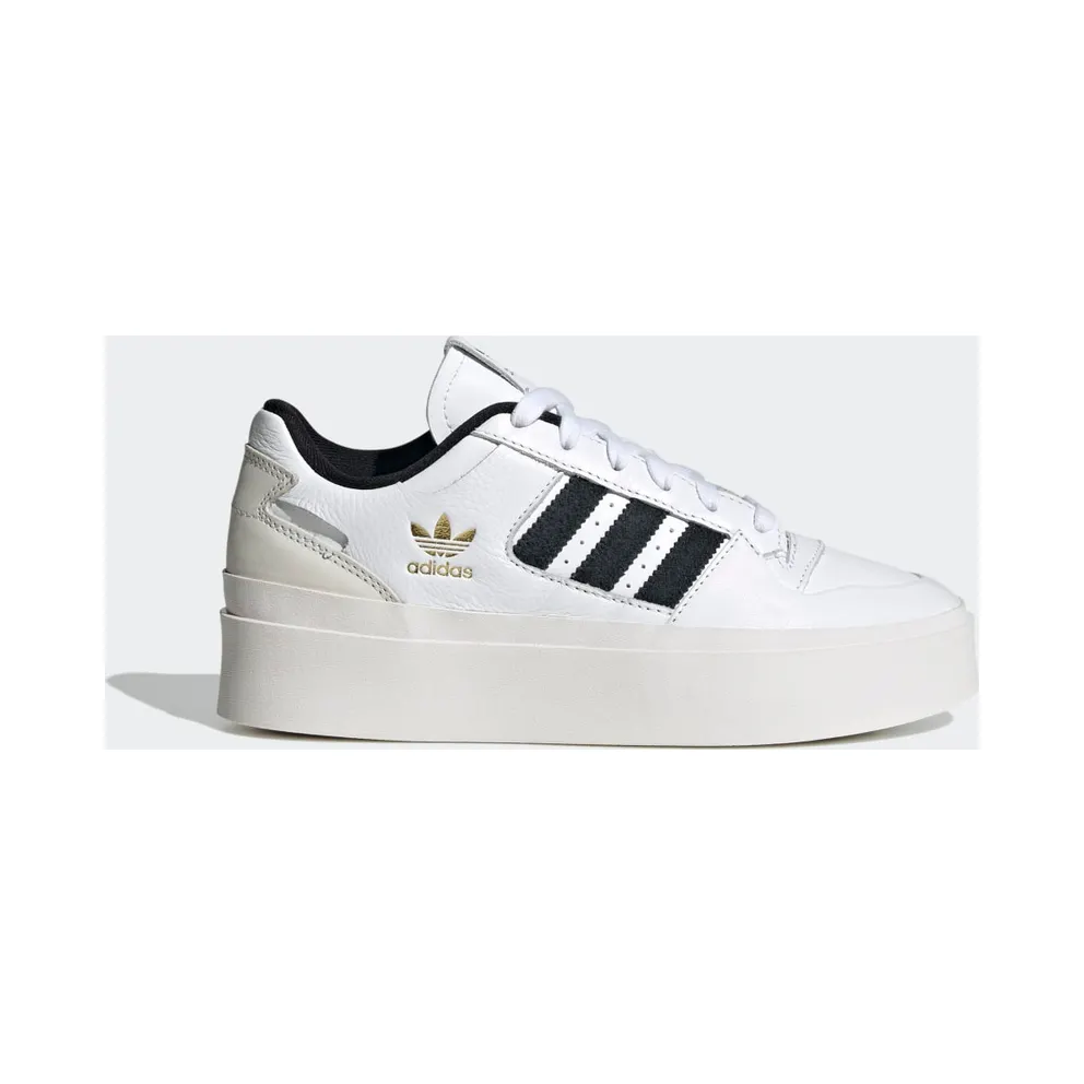 Adidas Forum Bonega Cloud White / Core Black / Gold Metallic (IG9649)