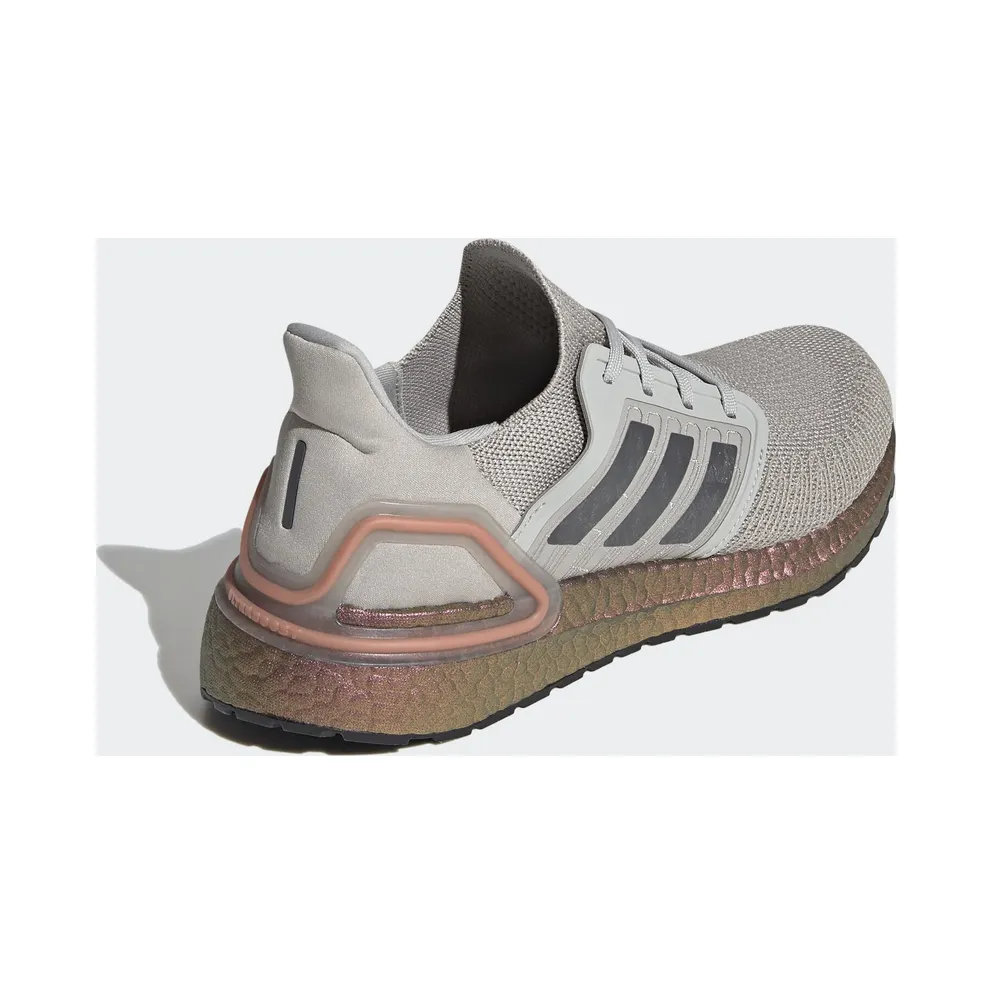 adidas Ultraboost 20 Metal Grey Metal Grey/Grey/Signal Coral (FV4389)