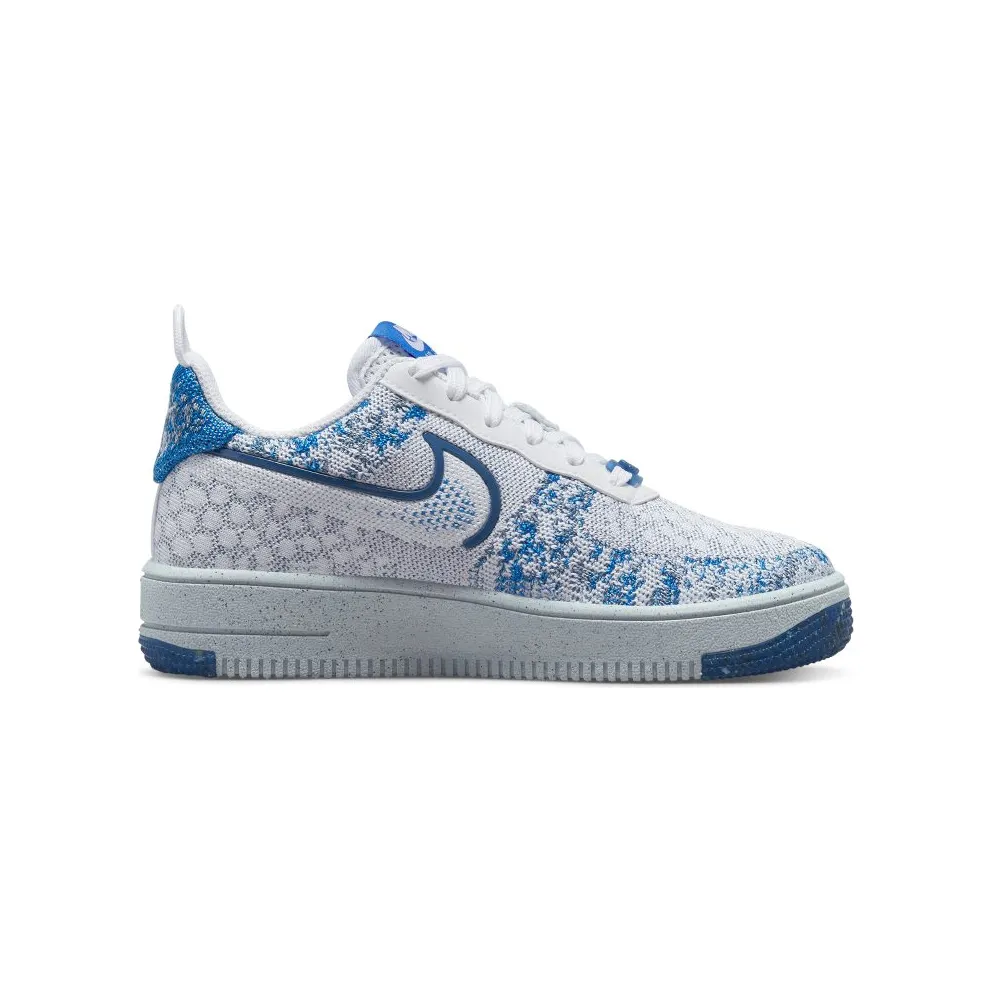 Nike Air Force 1 Crater Flyknit Older Kids’ White (DM1060-100)