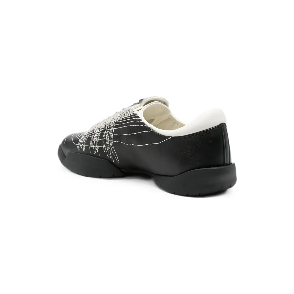 Y-3 Regu Embroidered Low-top “Black” (KH9347)