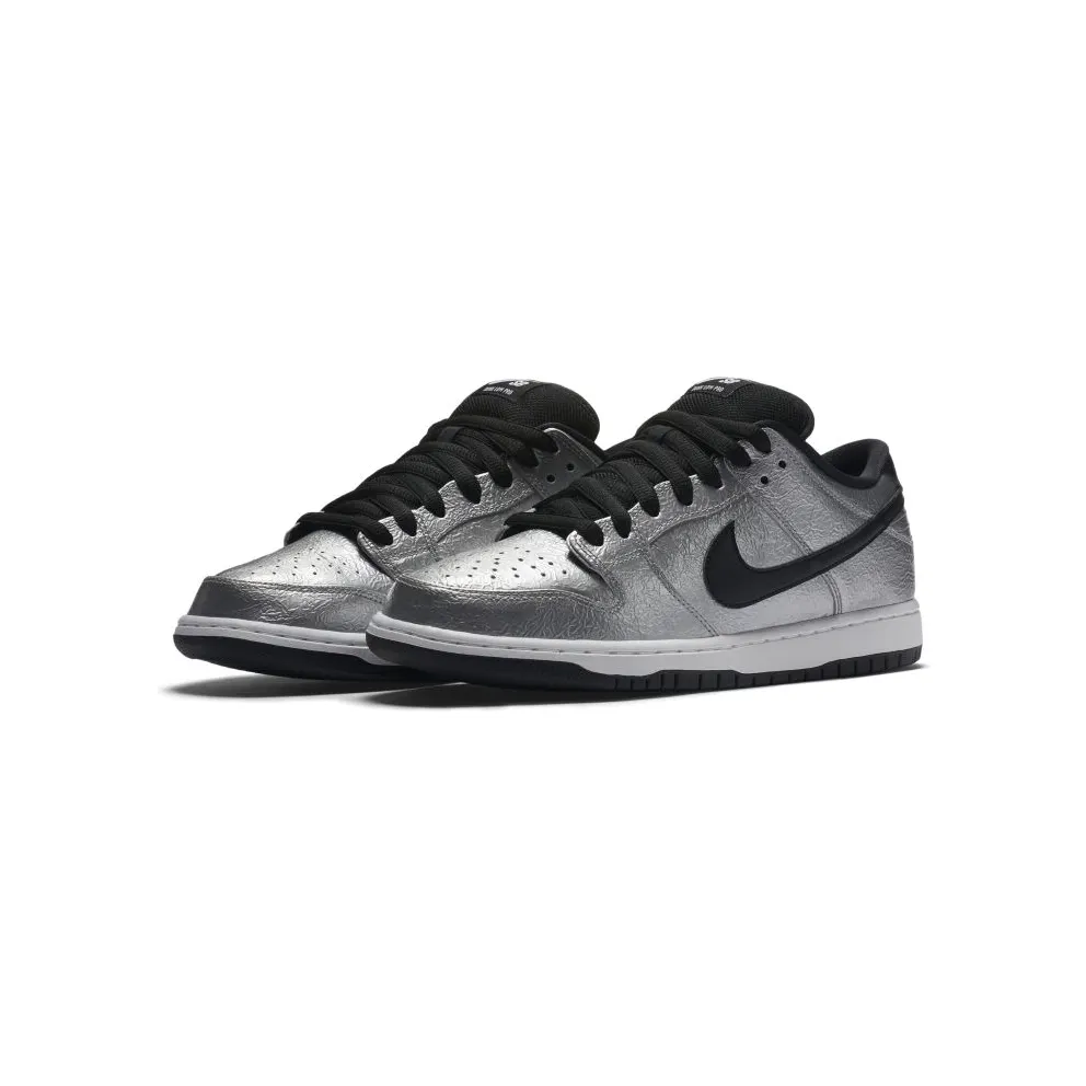 Nike Dunk SB Low Cold Pizza Metallic Silver/White-Black (313170-024)