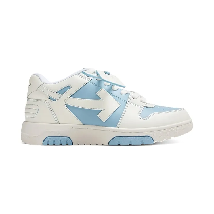 OFF-WHITE Out Of Office OOO Low Tops Light Blue White (OWIA259F24LEA0044001)