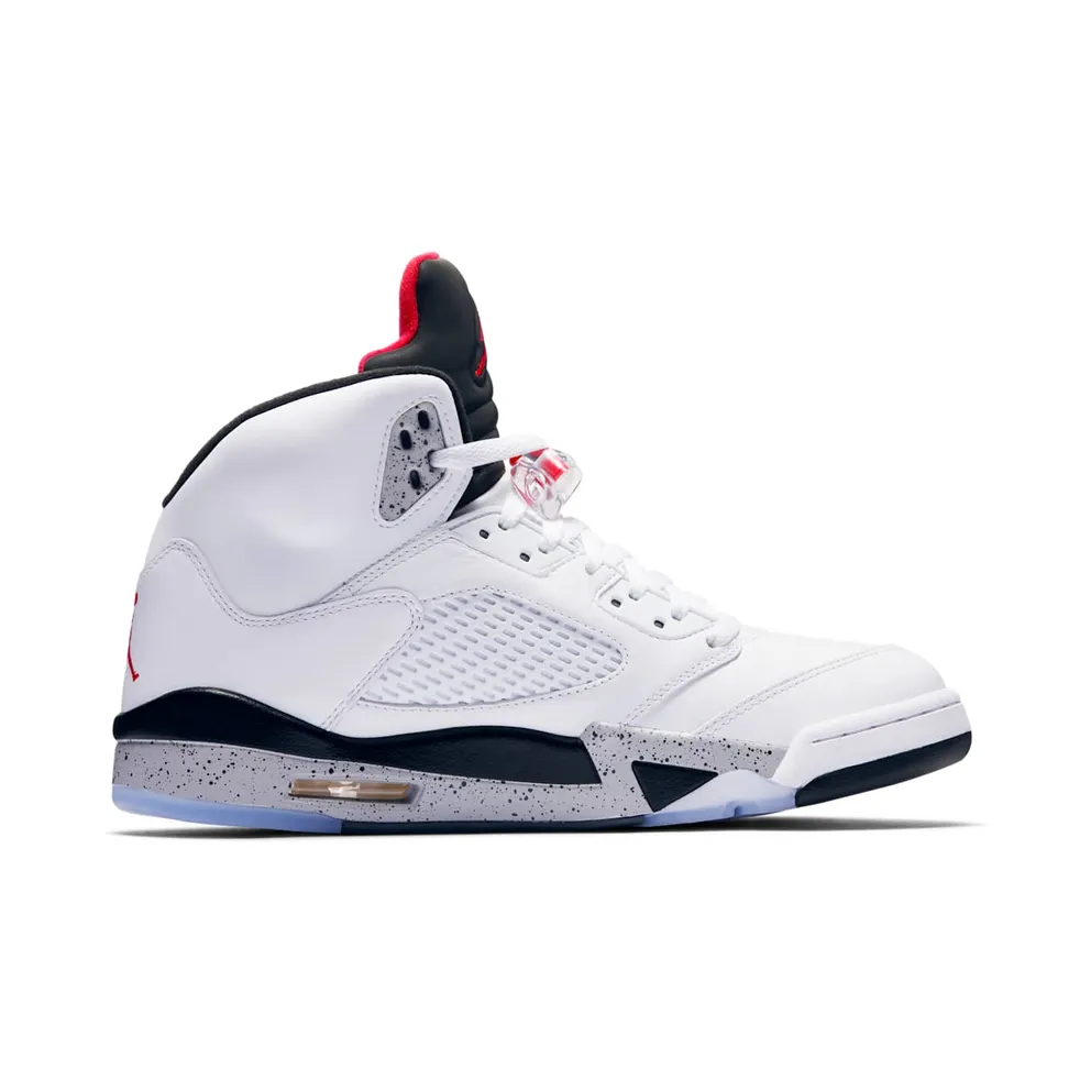 Air Jordan Nike AJ 5 V Retro White Cement 2017 (136027-104)
